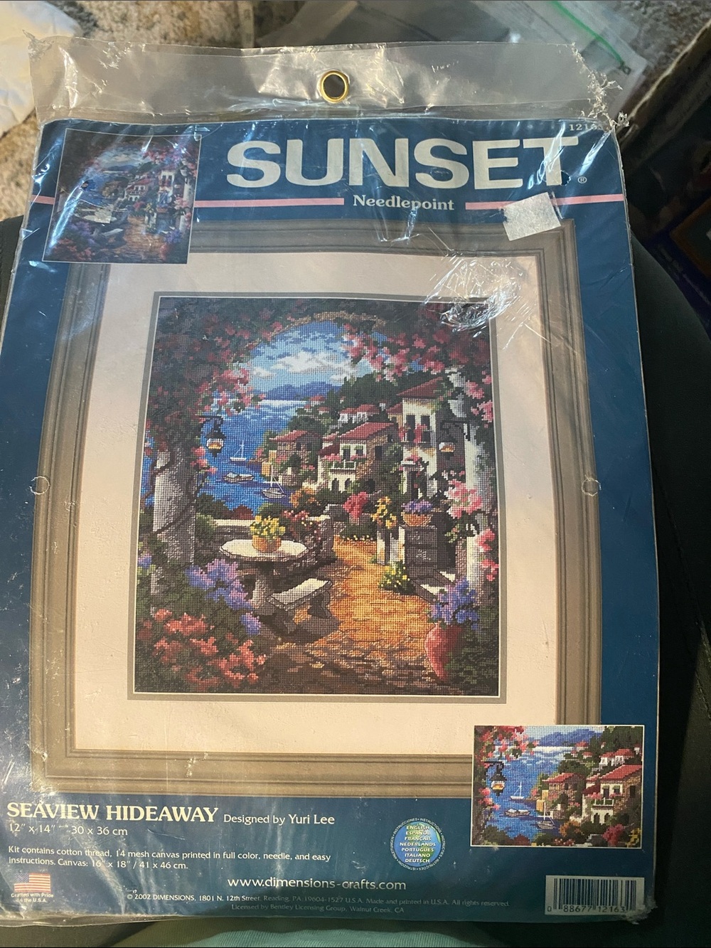 SUNSET Seaview Hideaway Needlepoint Kit - New - Picture 1 of 2